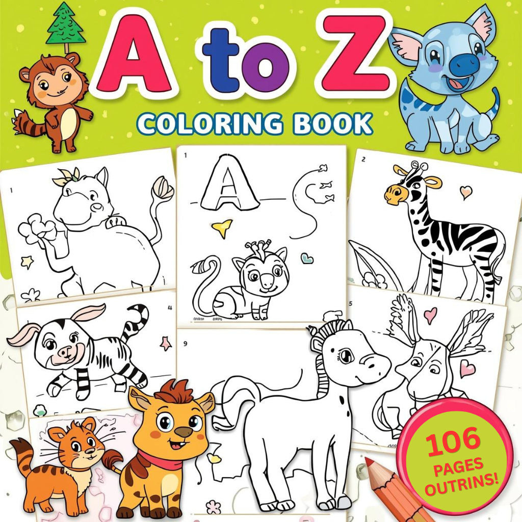 Alphabet Coloring Book