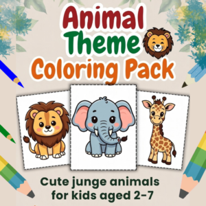 Animal Theme Coloring