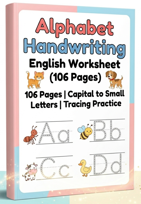 Alphabet Puzzle Coloring Book