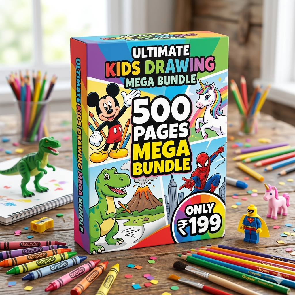 bundle drawing easy for kids