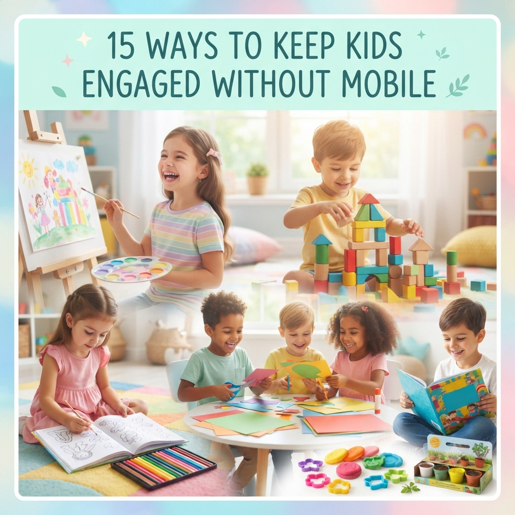 screen free activities