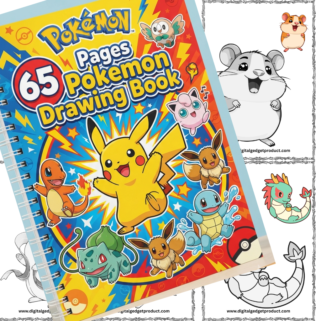 Pokemon Drawing Book