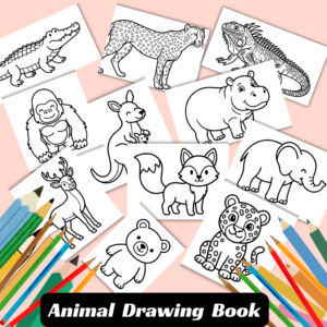 Animals Drawing Book