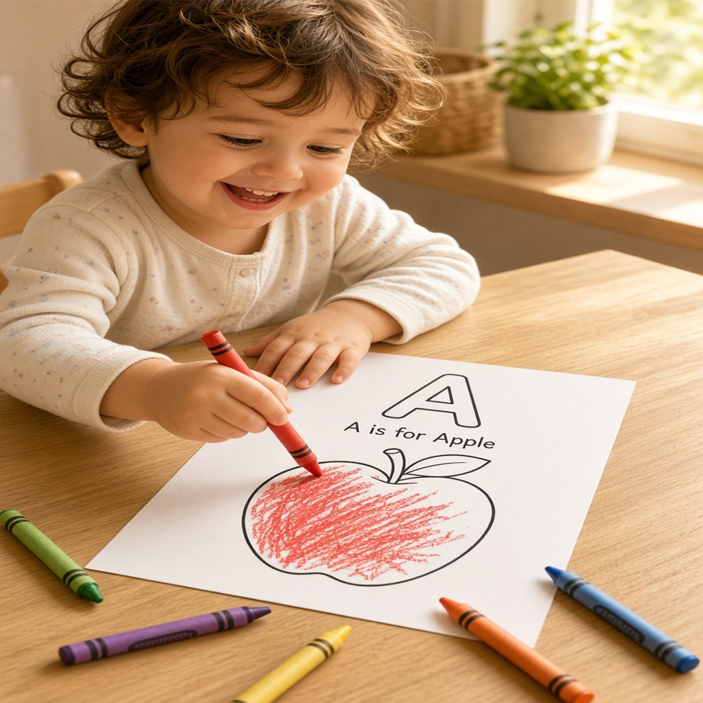 Alphabet and Numbers Activity Books