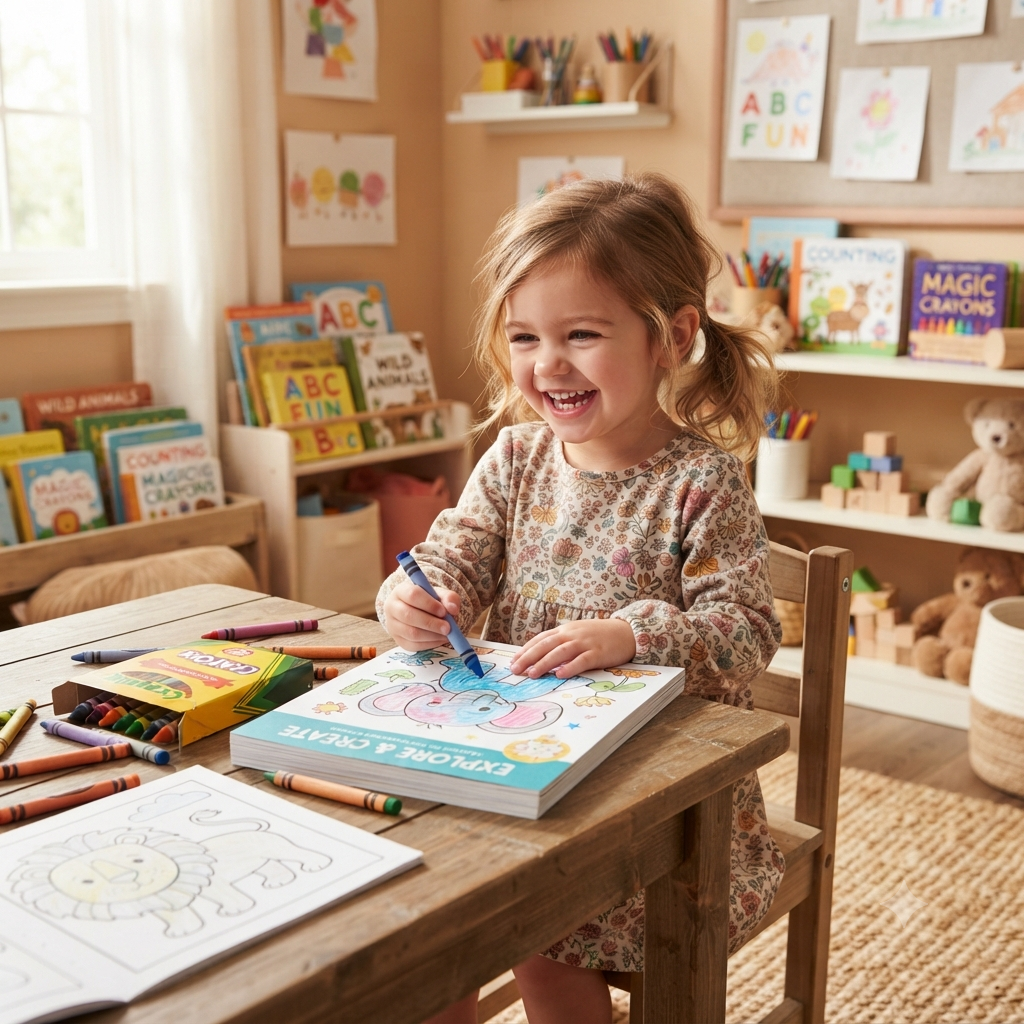 Benefits of Coloring Books for Kids