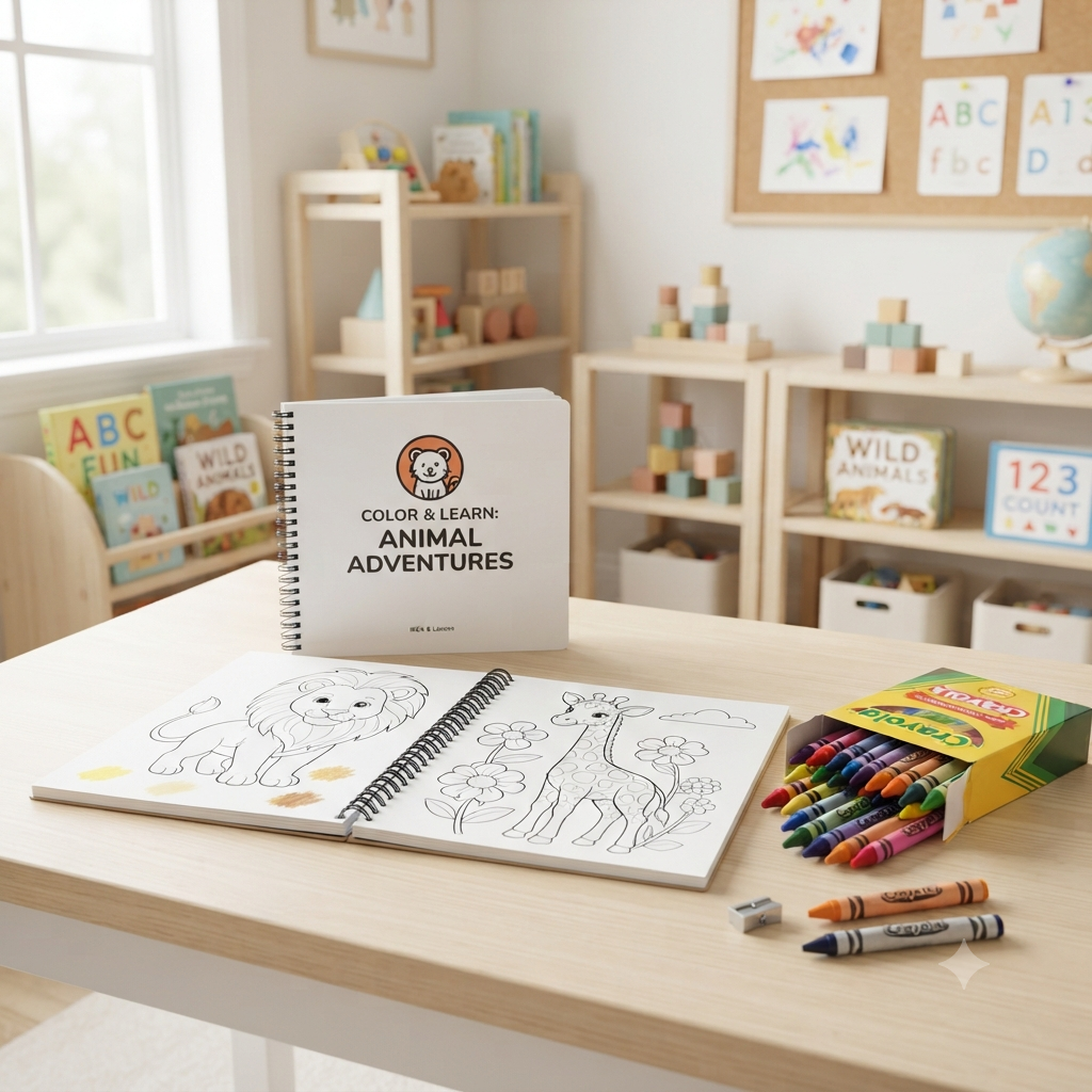 Benefits of Coloring Books for Kids