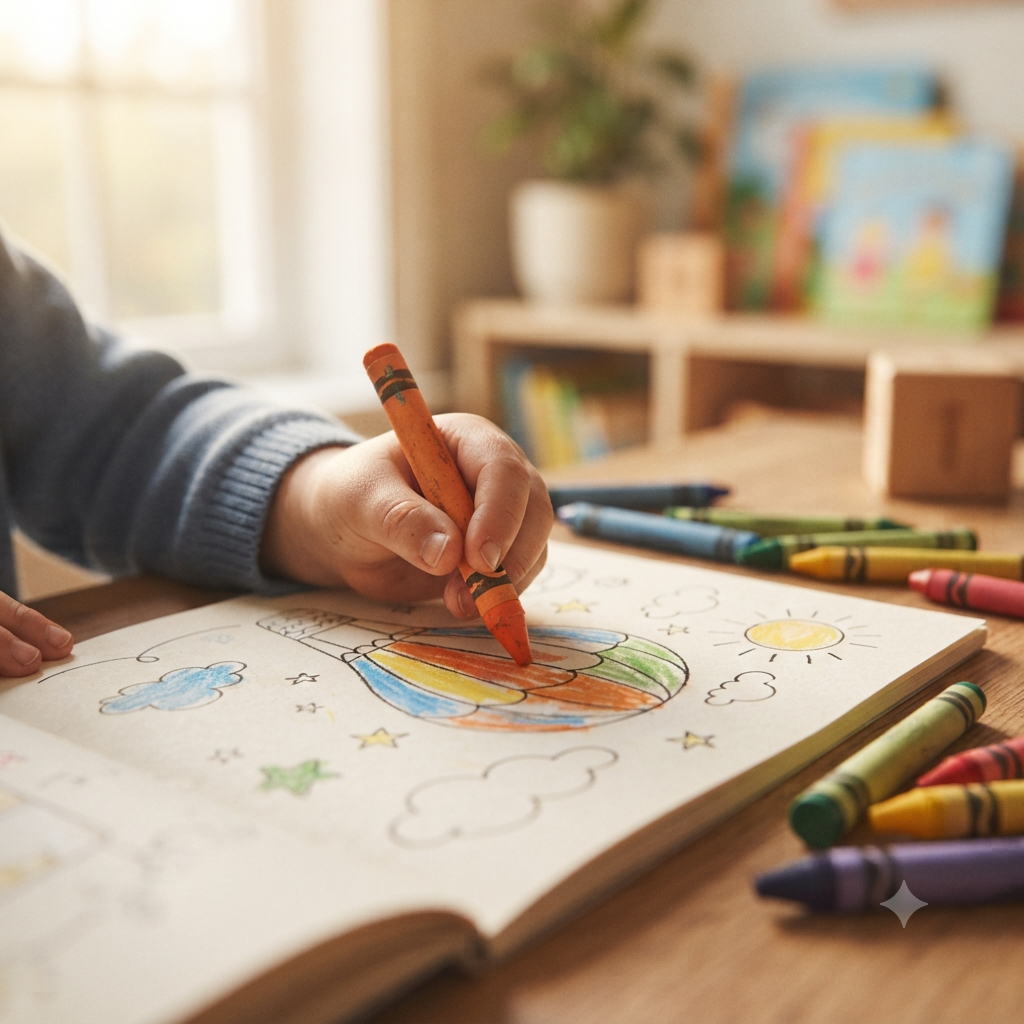 Benefits of Coloring Books for Kids