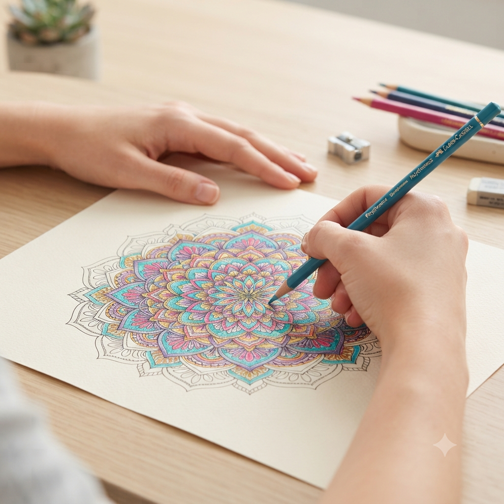 Benefits of Mandala Coloring
