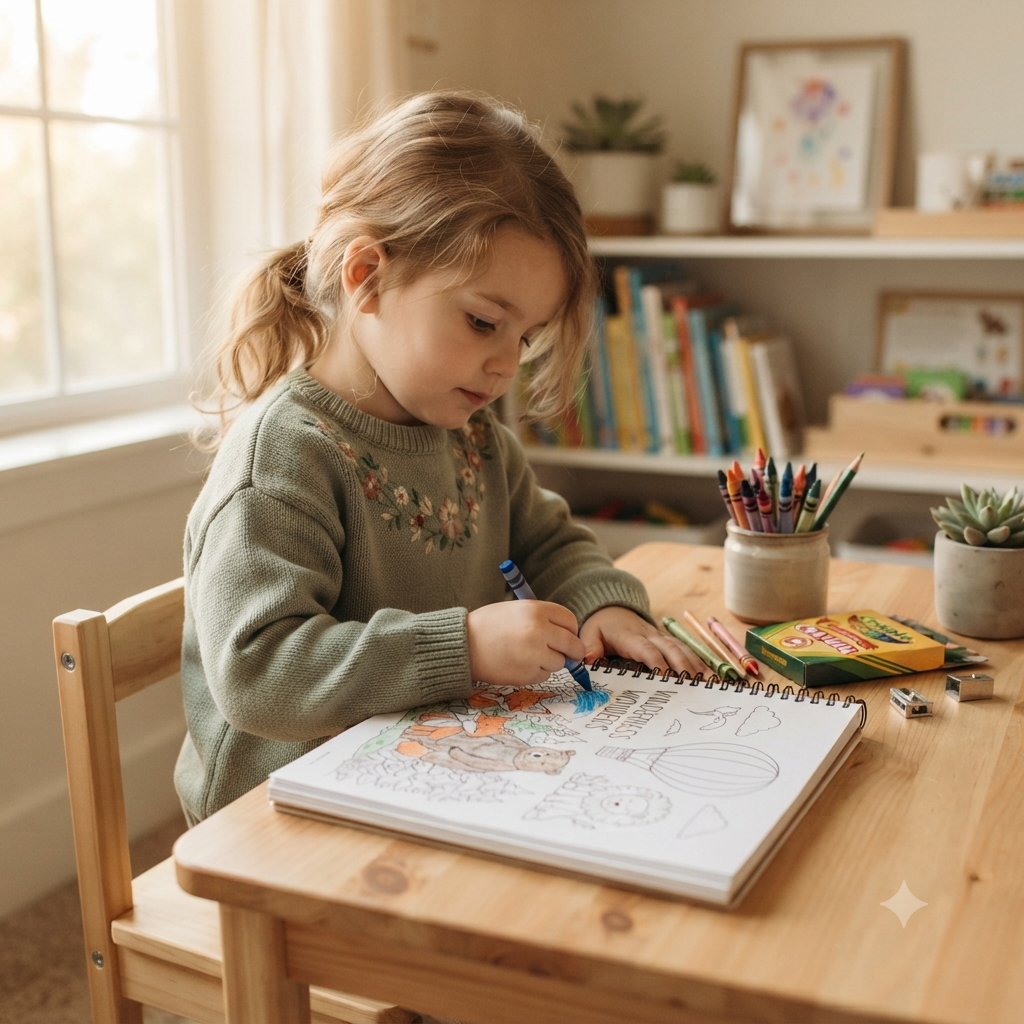 Benefits of Coloring Books for Kids