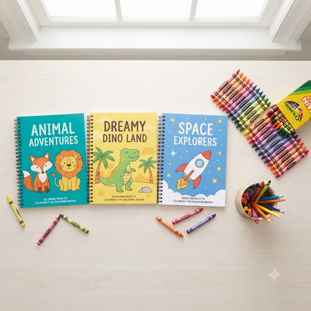 Benefits of Coloring Books for Kids