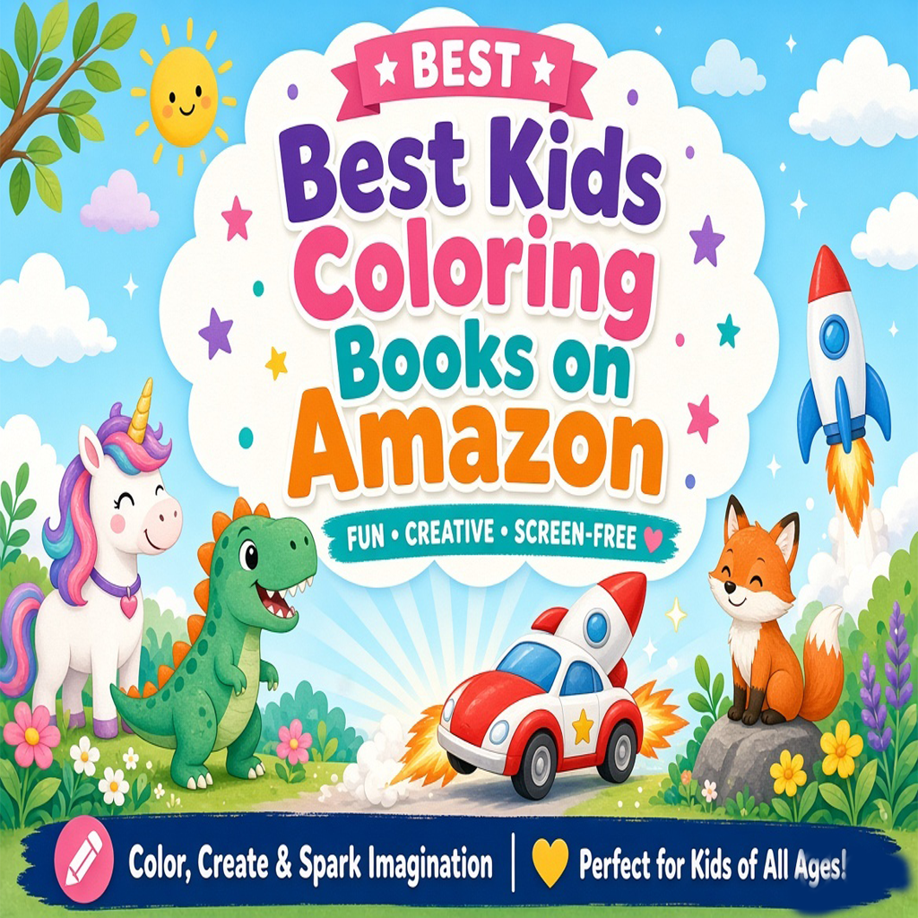 Best Kids Coloring Books on Amazon