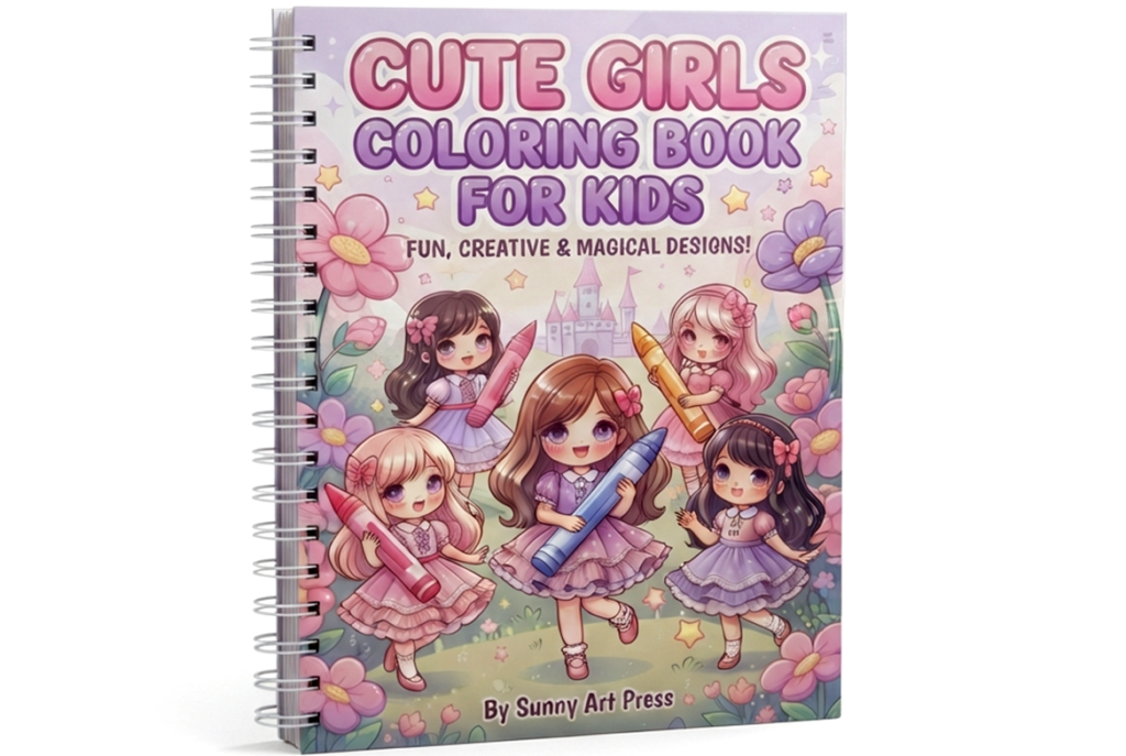 Benefits of Cute Girls Coloring Books for Kids