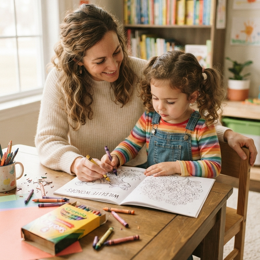 How Coloring Books Help Kids Learn Faster