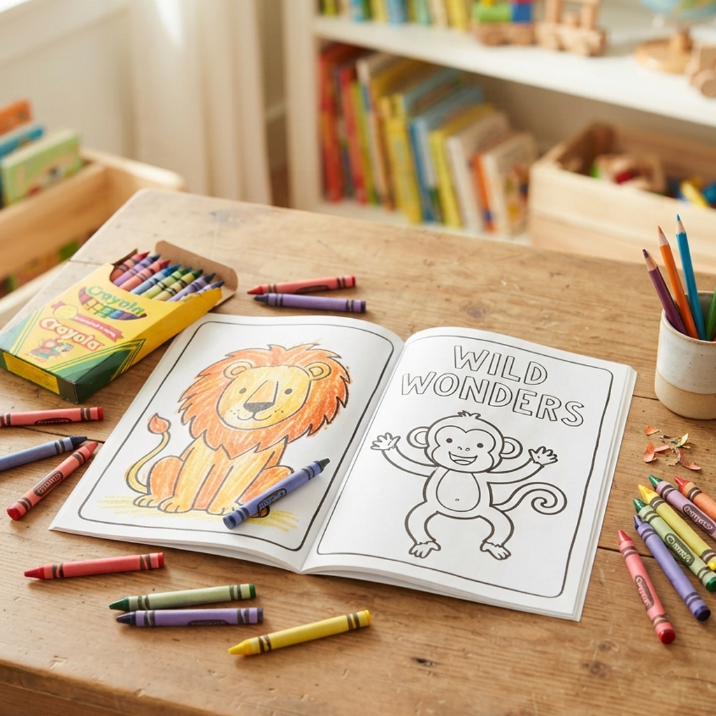 How Coloring Books Help Kids Learn Faster